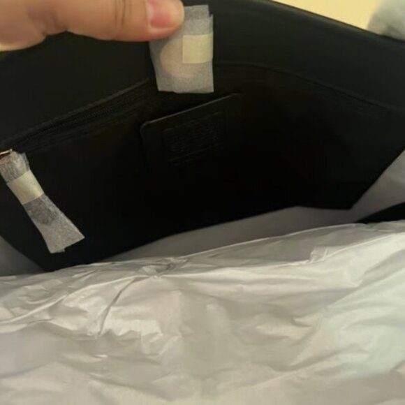 NWT Coach City Tote In Signature Canvas With Halloween Print CW450 - Picture 9 of 9